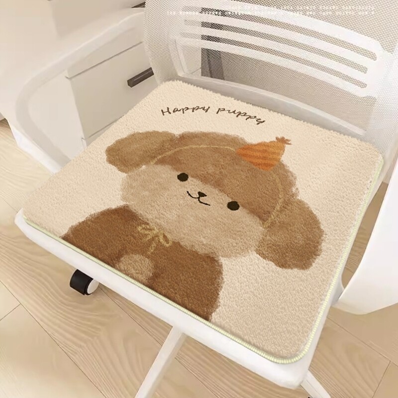 可爱座椅坐垫防屁股痛冬季坐垫加厚餐桌椅坐垫屁垫椅子坐垫软垫