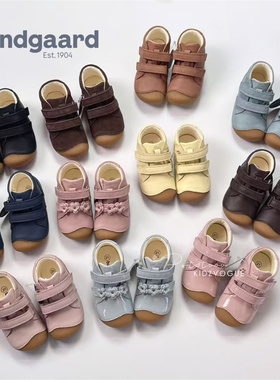 26SS新款现货丹麦bundgaard儿童手工学步鞋黄鼻子兔子鞋软底防踢