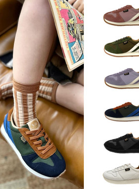 25AW新款 YS 英国Young Soles 儿童复古运动鞋基冈男女一脚蹬四季