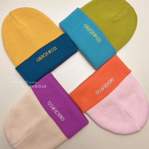 grech&co秋冬保暖针织帽毛线帽