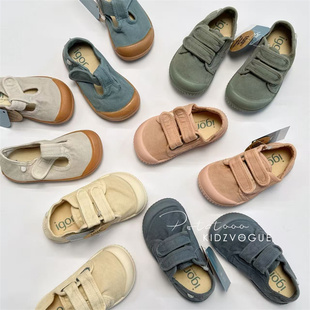 25新款现货西班牙Igor儿童帆布鞋双贴薄底超软包头轻便男女夏季