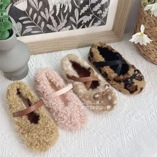 西班牙LittleWinkaa豹纹鞋