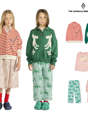 25AW新款西班牙TAO儿童针织开衫长袖T恤印花长裤连衣裙可爱外套