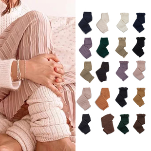 24AW现货法国Collegien儿童袜套羊毛保暖成人堆堆腿套防寒亲子