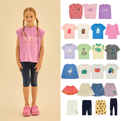 JellyMallow儿童T恤短裙短裤