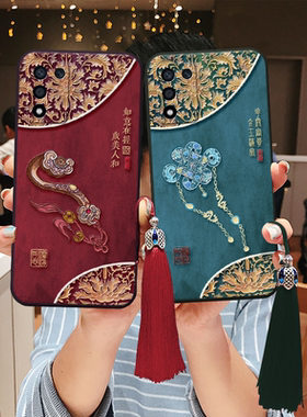 适用oppo立体浮雕a6如意pro吉祥锁a5手机壳a53转运k13妈妈k12x老年a3i寓意a93复古58软a72大气a97古风a56女a3