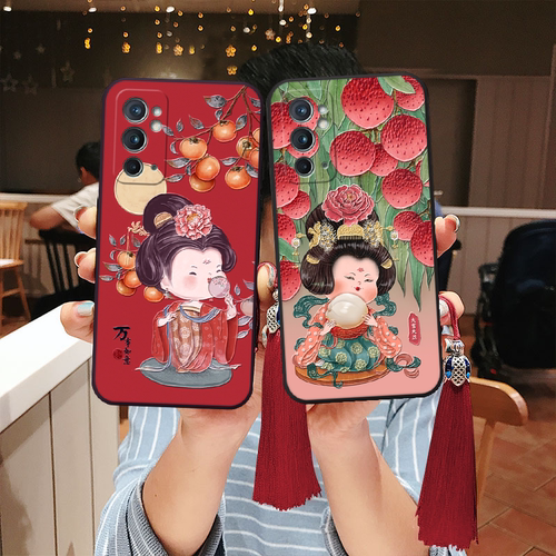 适用一加立体浮雕贵妃唐风手机壳