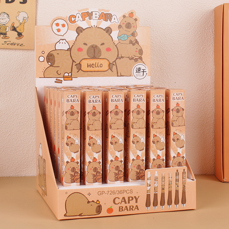 海绵笔握一大盒36支速干顺滑