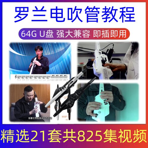 罗兰电吹管AE10AE20AE30教程演奏级教学罗兰电吹管初学全套电吹管