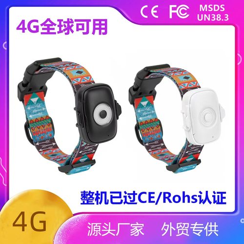 国际4G宠物狗狗gps定位器项圈追跟防丢定仪全球日本美国加拿大欧
