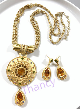 SC打标无光金质感宫廷风套装