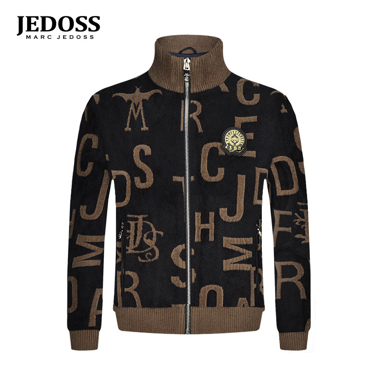 爵迪斯秋冬新款针织夹克