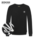 秋冬专柜新款 JEDOSS 爵迪斯男装 简约立体胶印无帽套头卫衣156