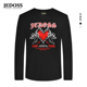 JEDOSS T恤HM035 丘比特植绒烫钻长袖 爵迪斯男装 秋冬专柜新款