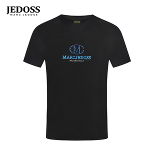 简约炫彩字母压凸立体短袖 初春新款 T恤065 爵迪斯男装 JEDOSS