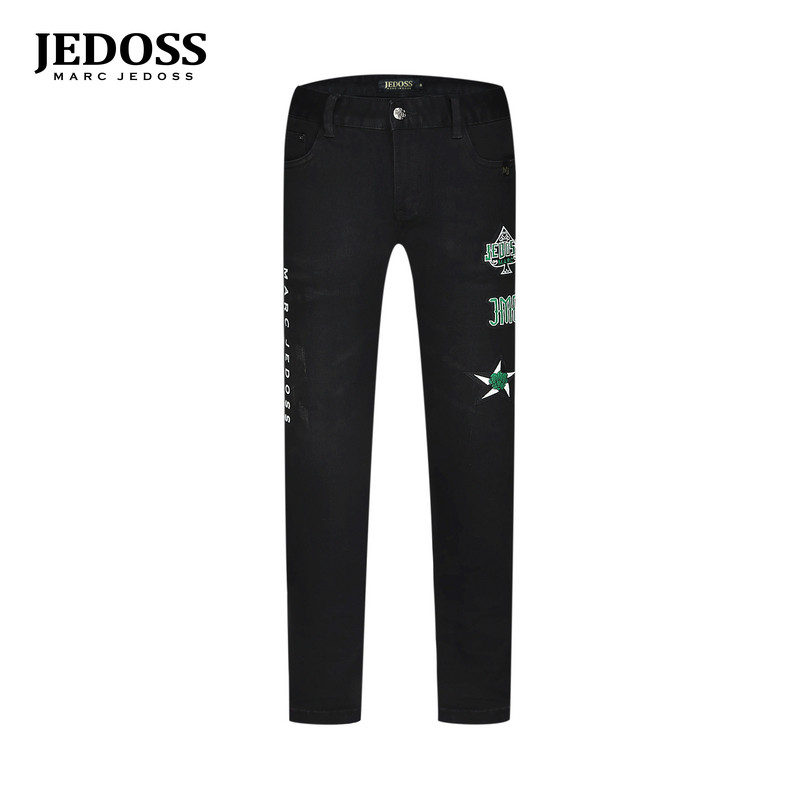 爵迪斯秋冬新款牛仔长裤