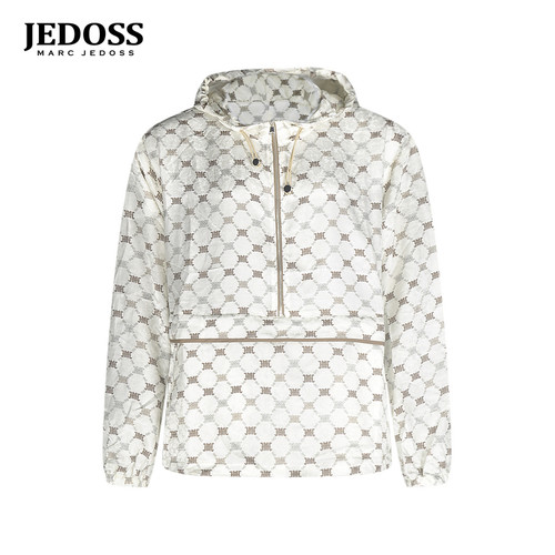 JEDOSS/爵迪斯女装2026春夏专柜新款满印提花时尚潮流薄夹克YJL54