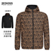JEDOSS 夹克外套AD135 满印花双面可穿修身 爵迪斯男装 秋冬新款