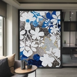 Мозаика Фоновая стена Простая современная гостиная телевизионная крыльца стеклянная декоративная головоломка Популярная плитка