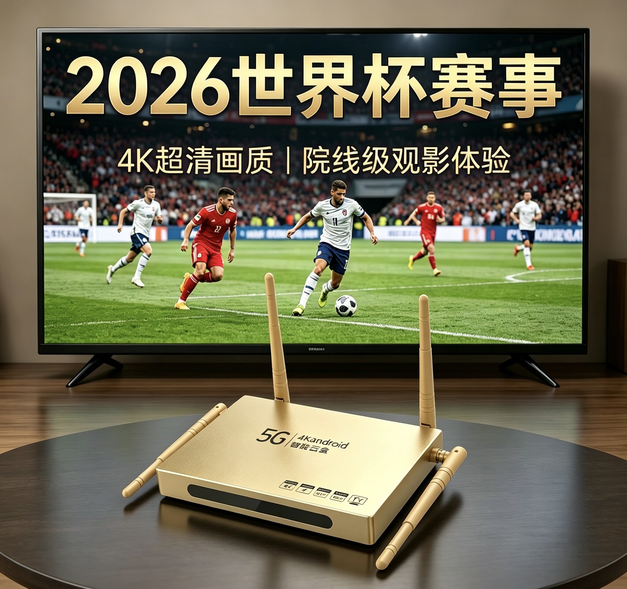 2026世界杯网络电视机顶盒家用全网通4k无线wifi电视盒子移动电信