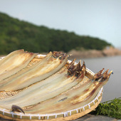 北海特产淡晒野生深海大鳗鱼干鳝鱼巴干500g海味年货抢购