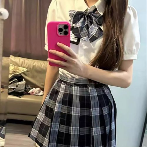 原创正版小田绫jk制服裙套装