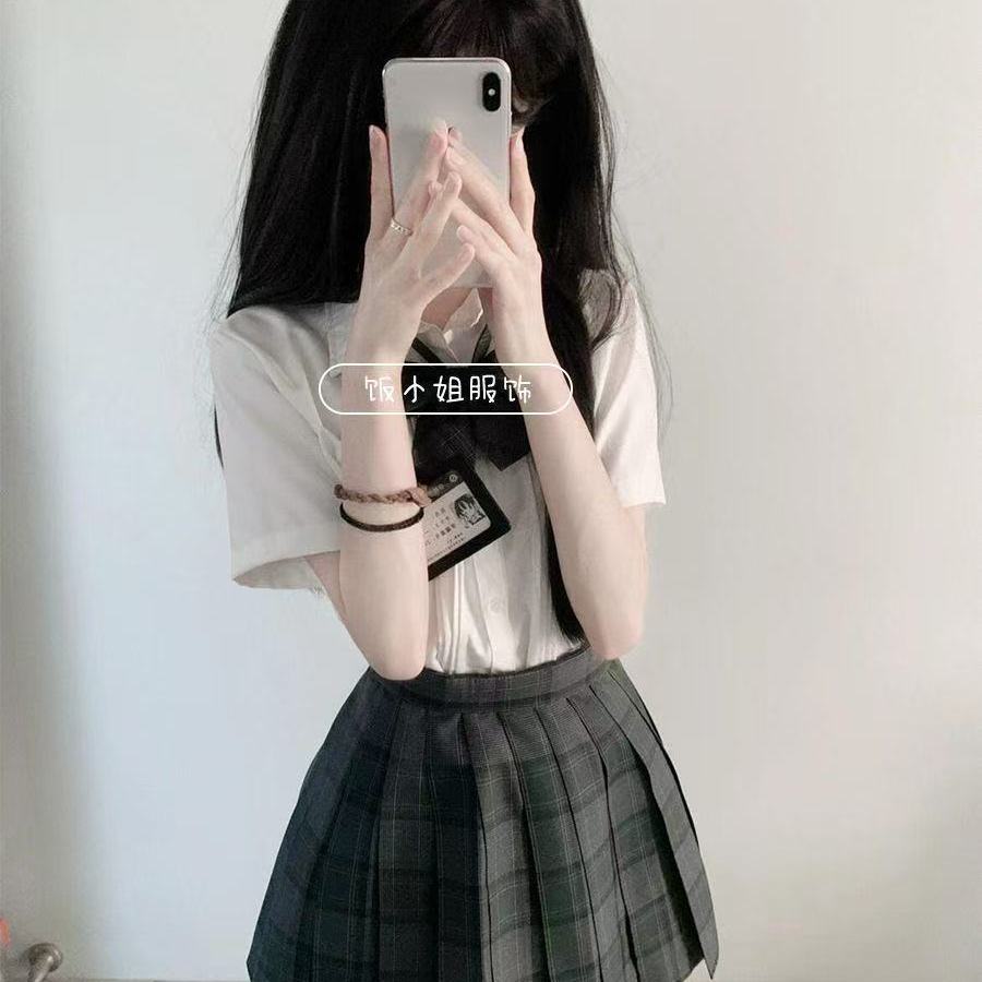 日系原创jk制服两件套衬衫套装