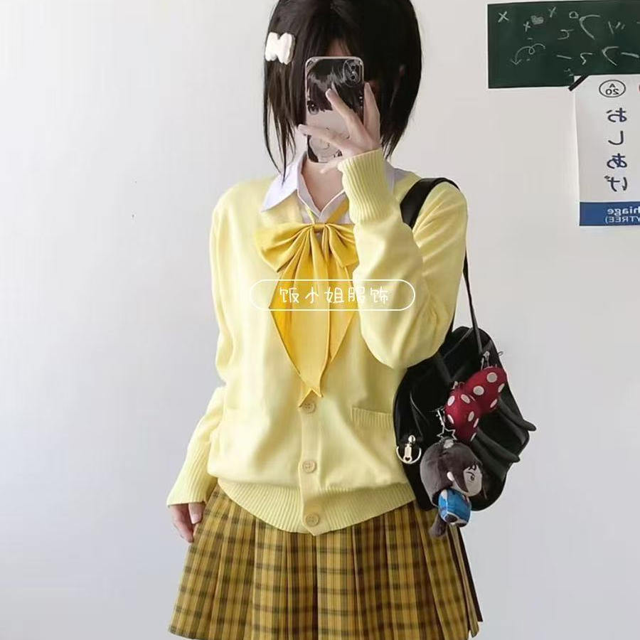 向日葵jk制服套装日系学院风