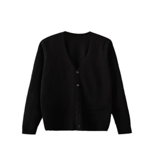 显瘦外套秋冬新款 叠穿jk制服针织开衫 小个子甜美百搭毛衣纯色长袖