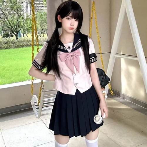 原创水手服jk制服小野中日系校供