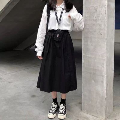 春秋新款白衬衫女学生学院风日系