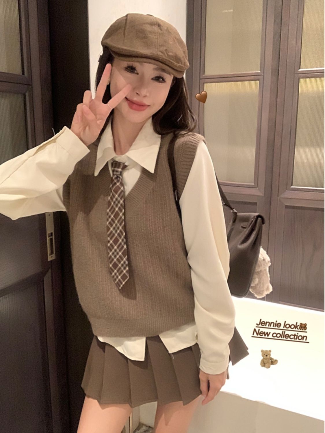 半身裙女秋季2023新款三件套