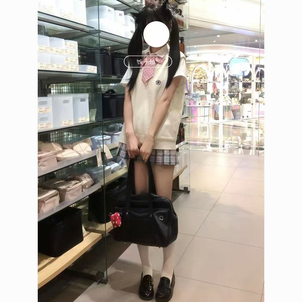日系jk制服学院针织衫马甲校供感