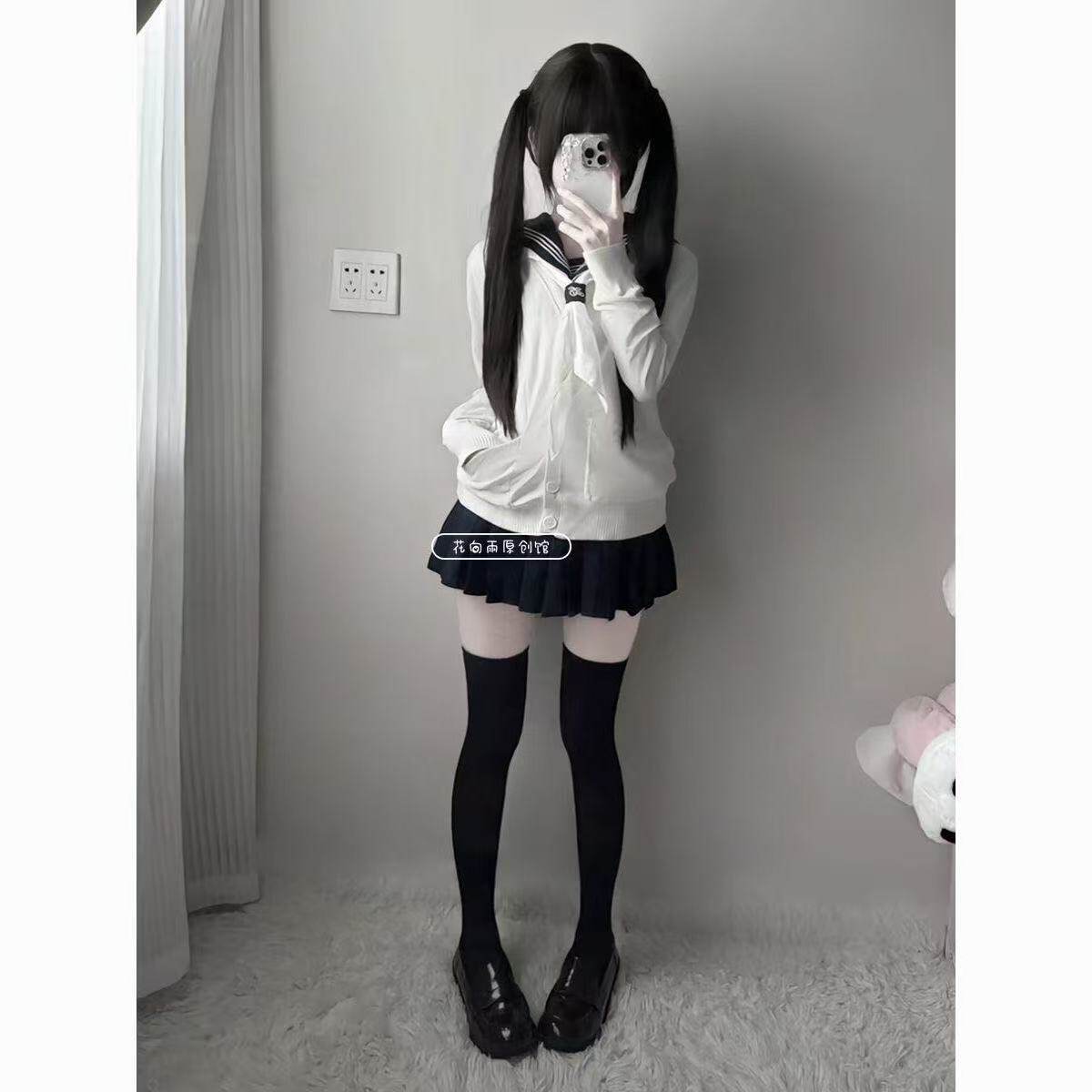 【奈奈制服】可爱秋冬制服百搭学生宽松日系长袖针织开衫现货