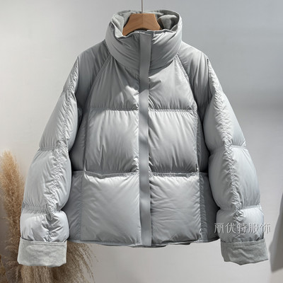 韩系超厚实保暖羽绒服