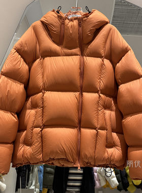 加厚保暖羽绒服女洋气连帽
