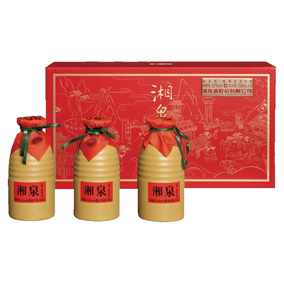 酒鬼150ml*3白酒52度小瓶礼盒