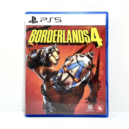 PS5国产包装盒 无主之地4 Borderlands 4 自印封面 没有光盘 空盒