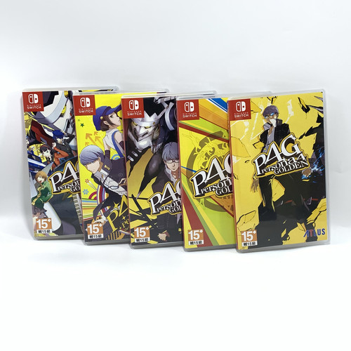 switch ns非游戏 女神异闻录4 自主设计款封面盒子 不能玩游戏