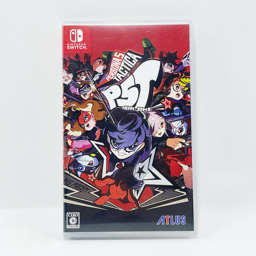 switch ns女神异闻录5P5T战略版 自制封面和模型卡 装饰品 不能玩