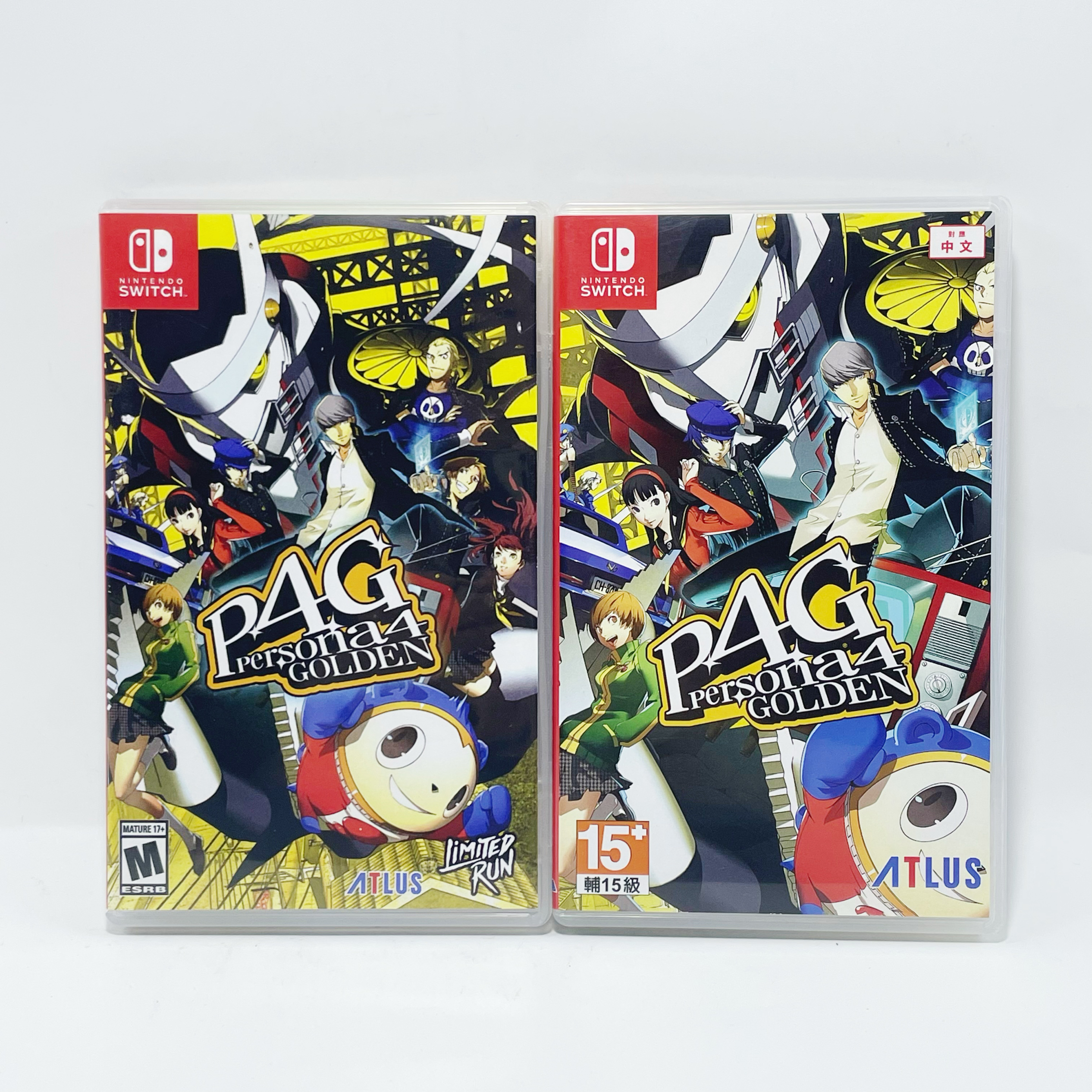 switch ns女神异闻录4 P4G 自制封面 自制模型卡 装饰品 不能玩