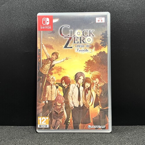 Switch ns国产包装盒 CZ 终焉之一秒 自印封面 没有卡带 空盒