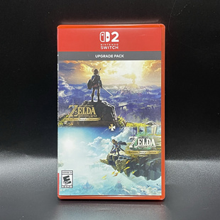 Switch2 ns2包装盒 塞尔达 旷野之息+王国之泪 自制封面 没有卡带