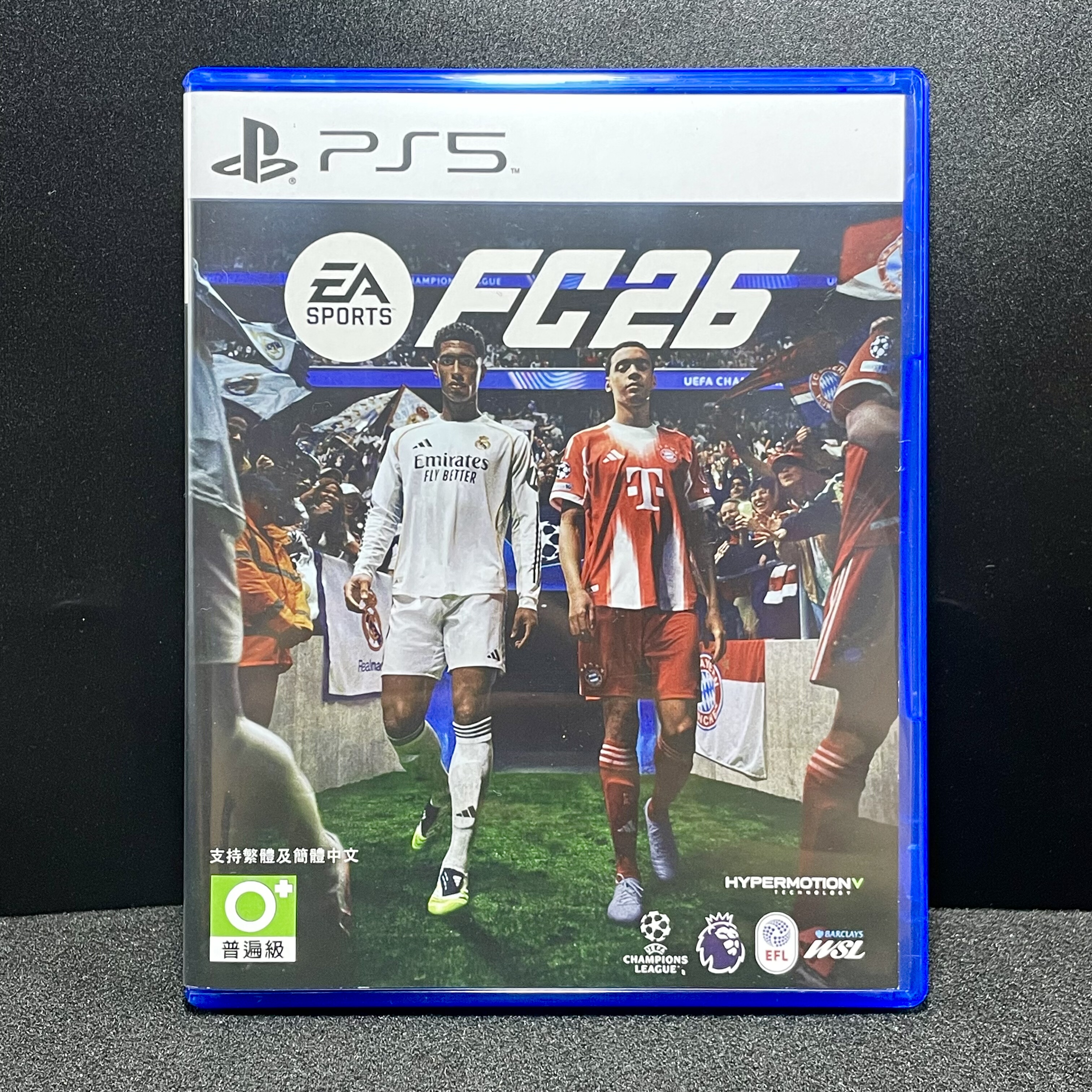 PS5包装盒 FC26 足球26 自制封面 没有光盘 不能玩游戏