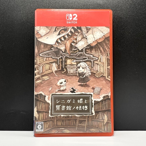 Switch2 ns2国产包装盒 死神公主与异书馆的怪物 自印封面 无卡