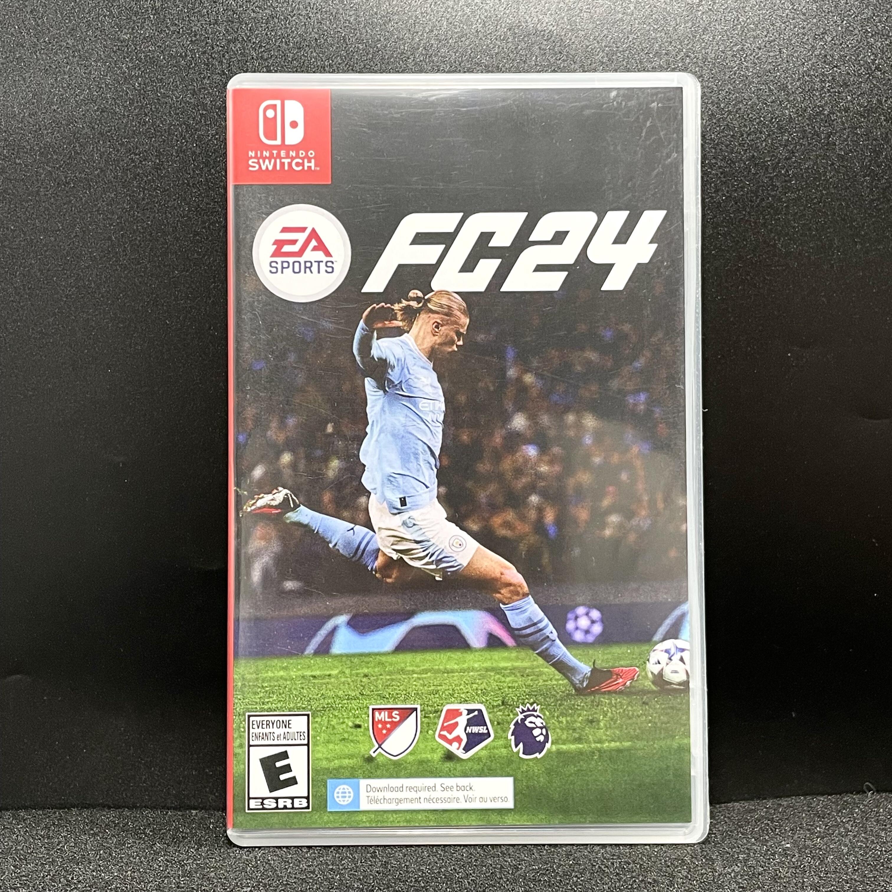 Switch ns国产包装盒 FC24 足球24 自印封面 没有卡带 空盒