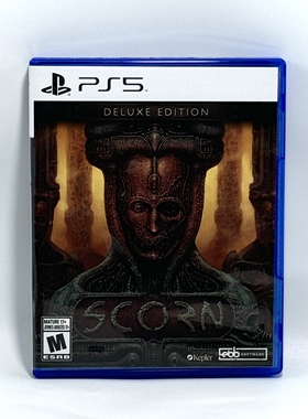 PS5国产包装盒 SCORN 蔑视 豪华版 自制封面 无游戏光盘 仅空盒子
