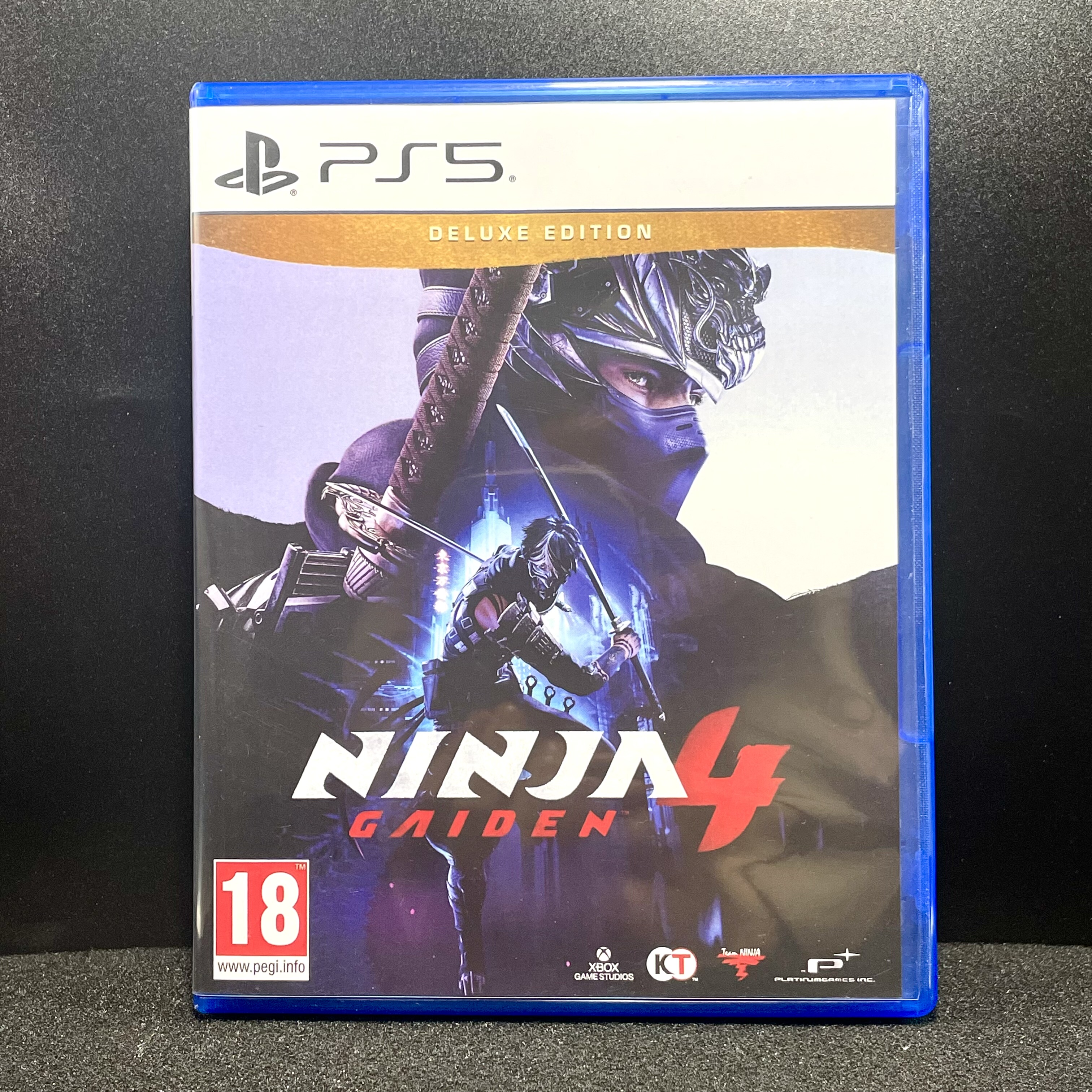 PS5空盒 忍者龙剑传4 忍龙4 自印封面 非原装 没有光盘 不能玩