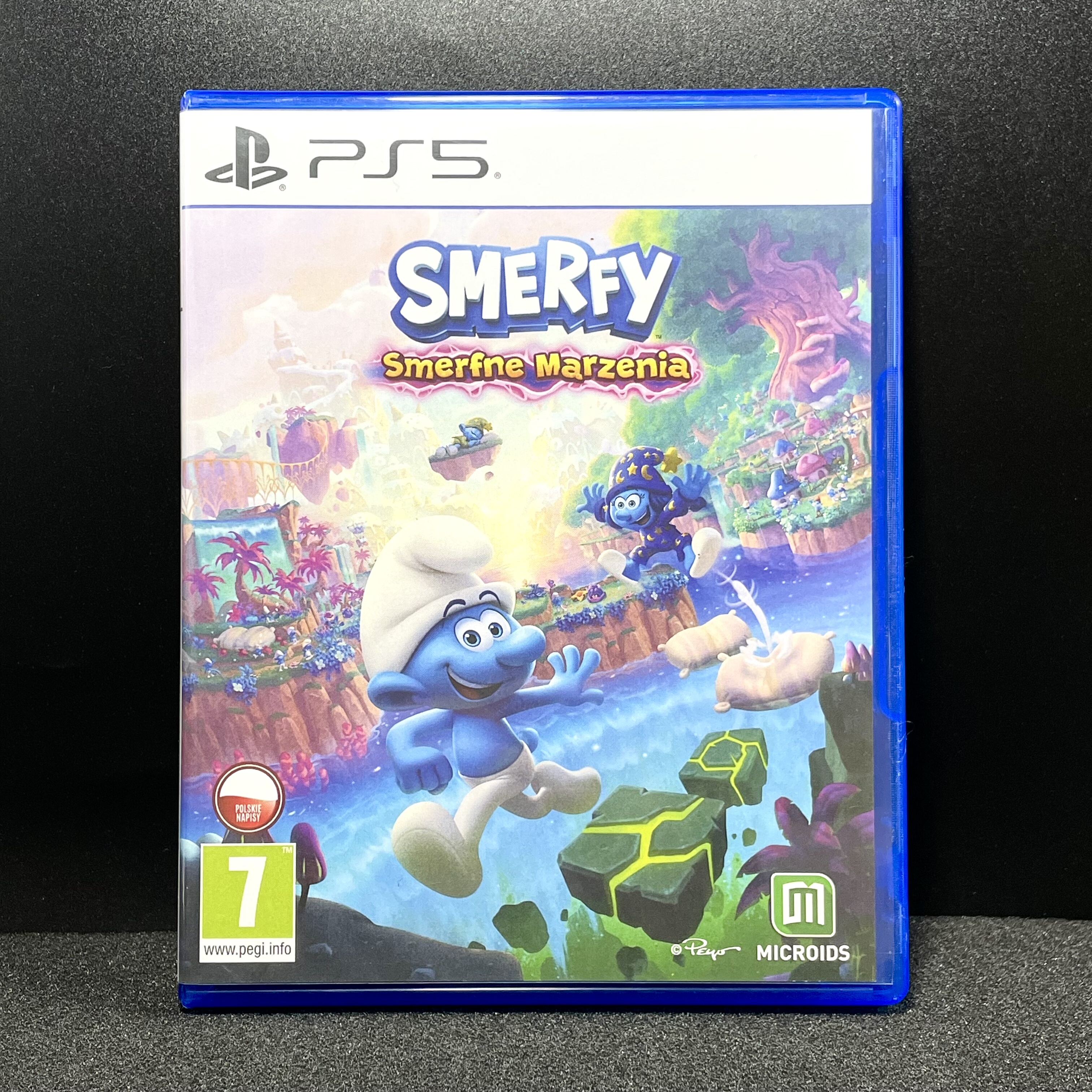 PS5国产空盒 蓝精灵 梦境The Smurfs Dreams 自印封面 没有光盘