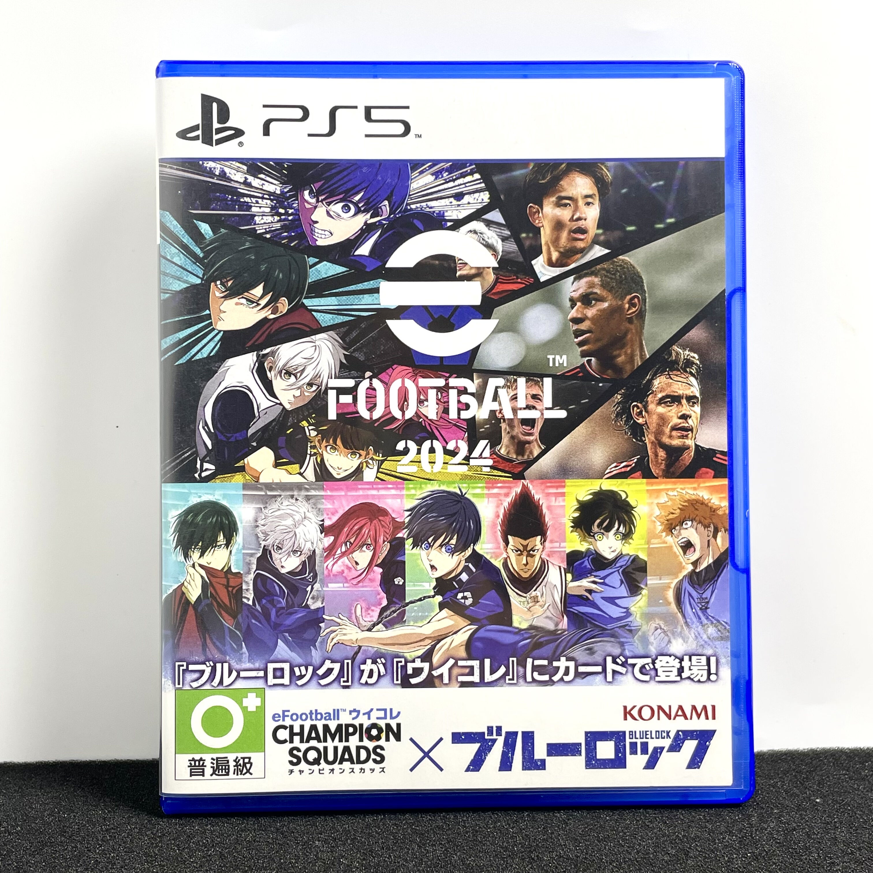 PS5国产包装盒 足球2024 超级漫画足球 自印封面 没有光盘 空盒